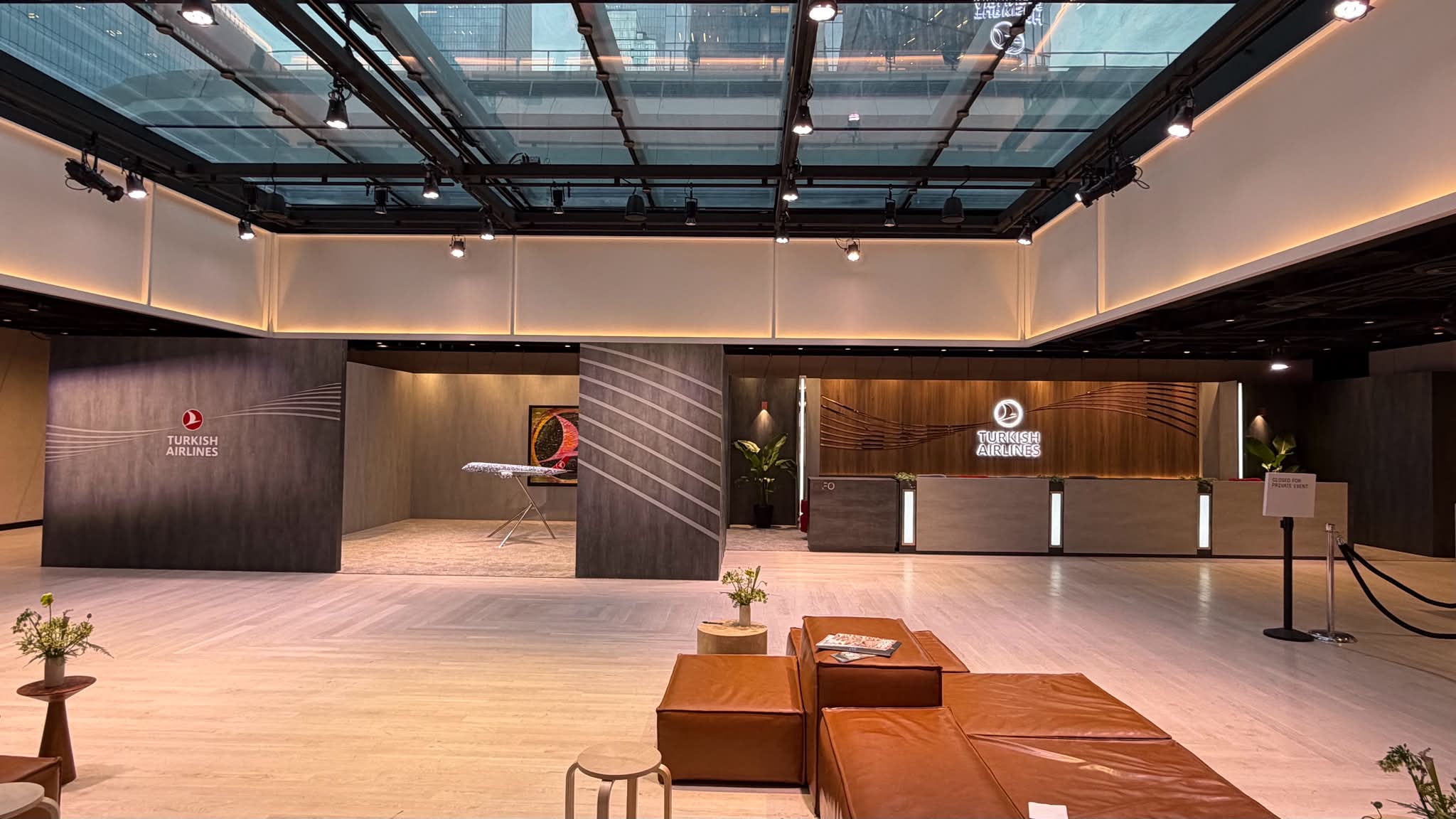 Turkish Airlines stand — genel görünüm